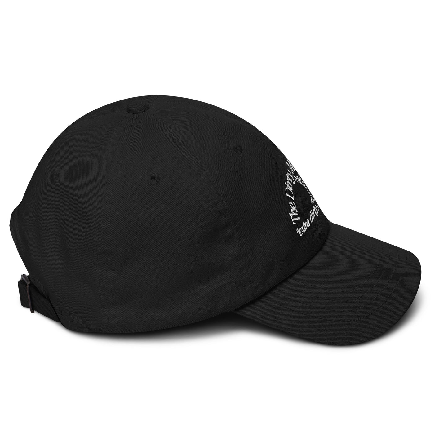 'Dirty Martini Club' Dad Hat - Noir