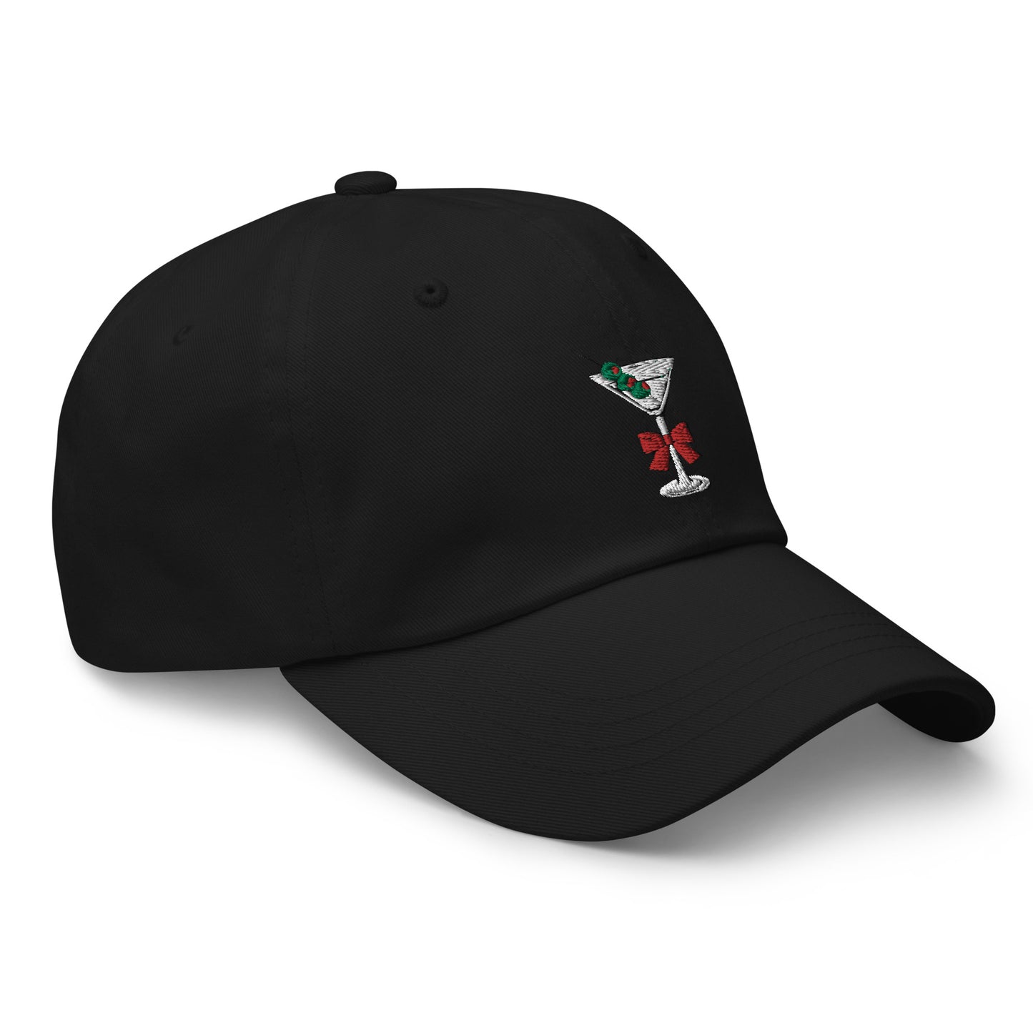 Kirty’s Holiday Martini Dad Hat - Manzanilla