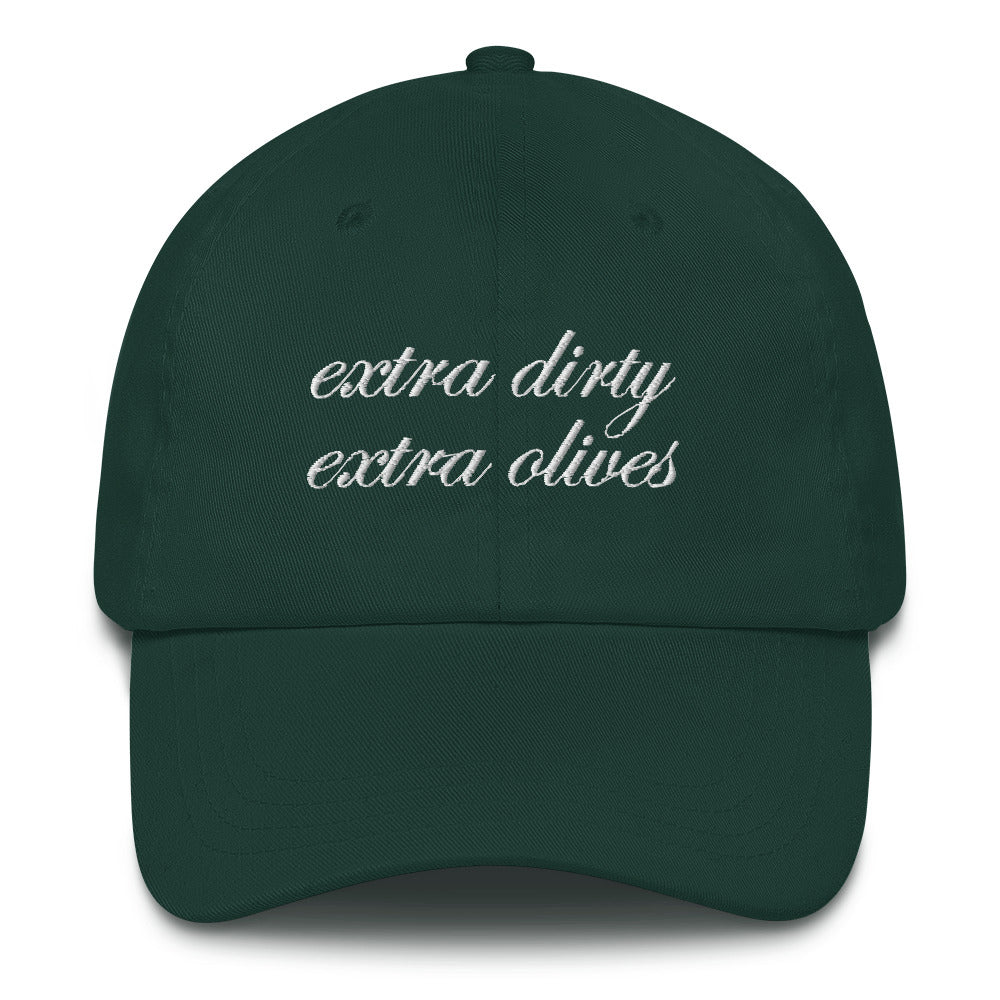 'Extra Dirty, Extra Olives®' Dad Hat