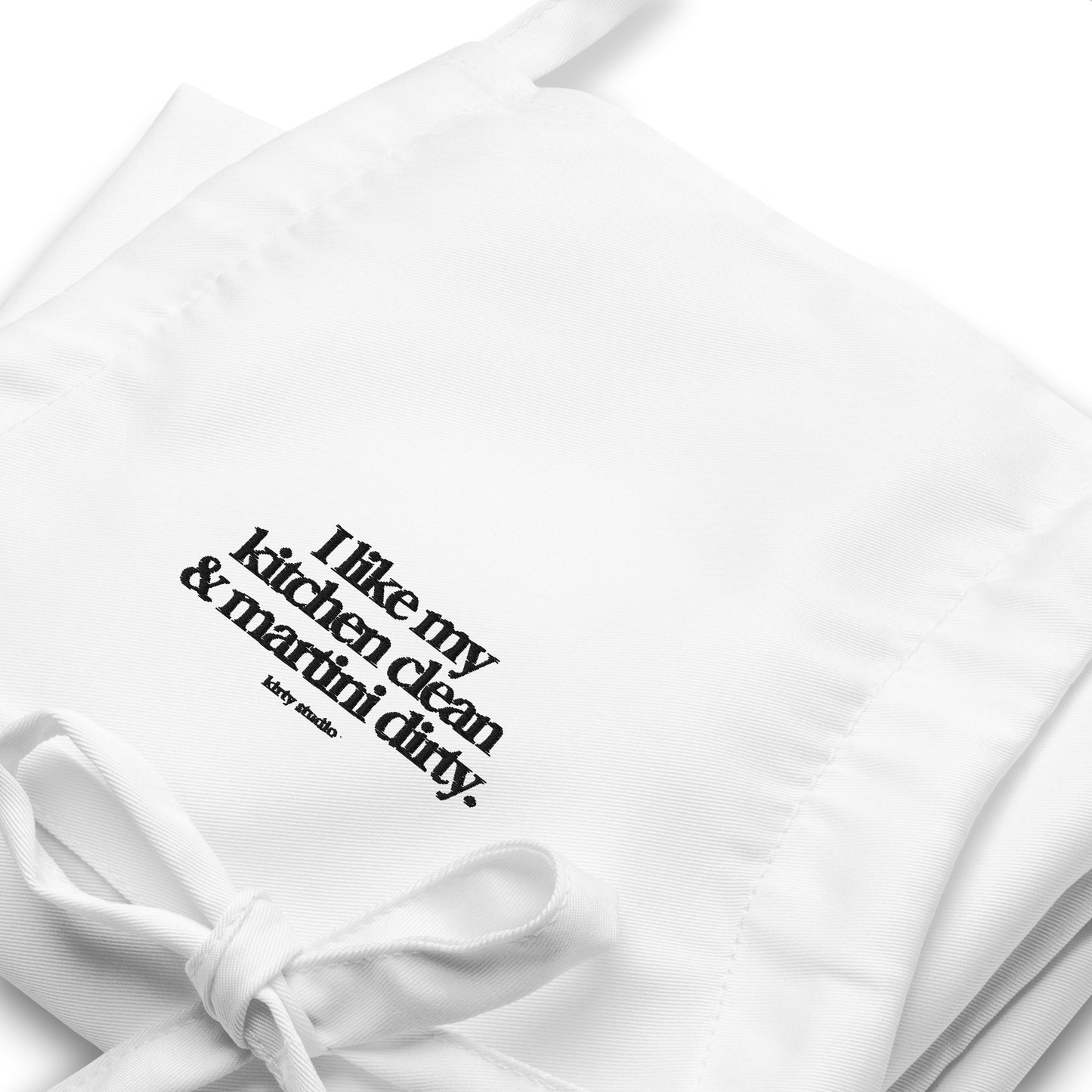 The 'Kirty' Apron - Blanche