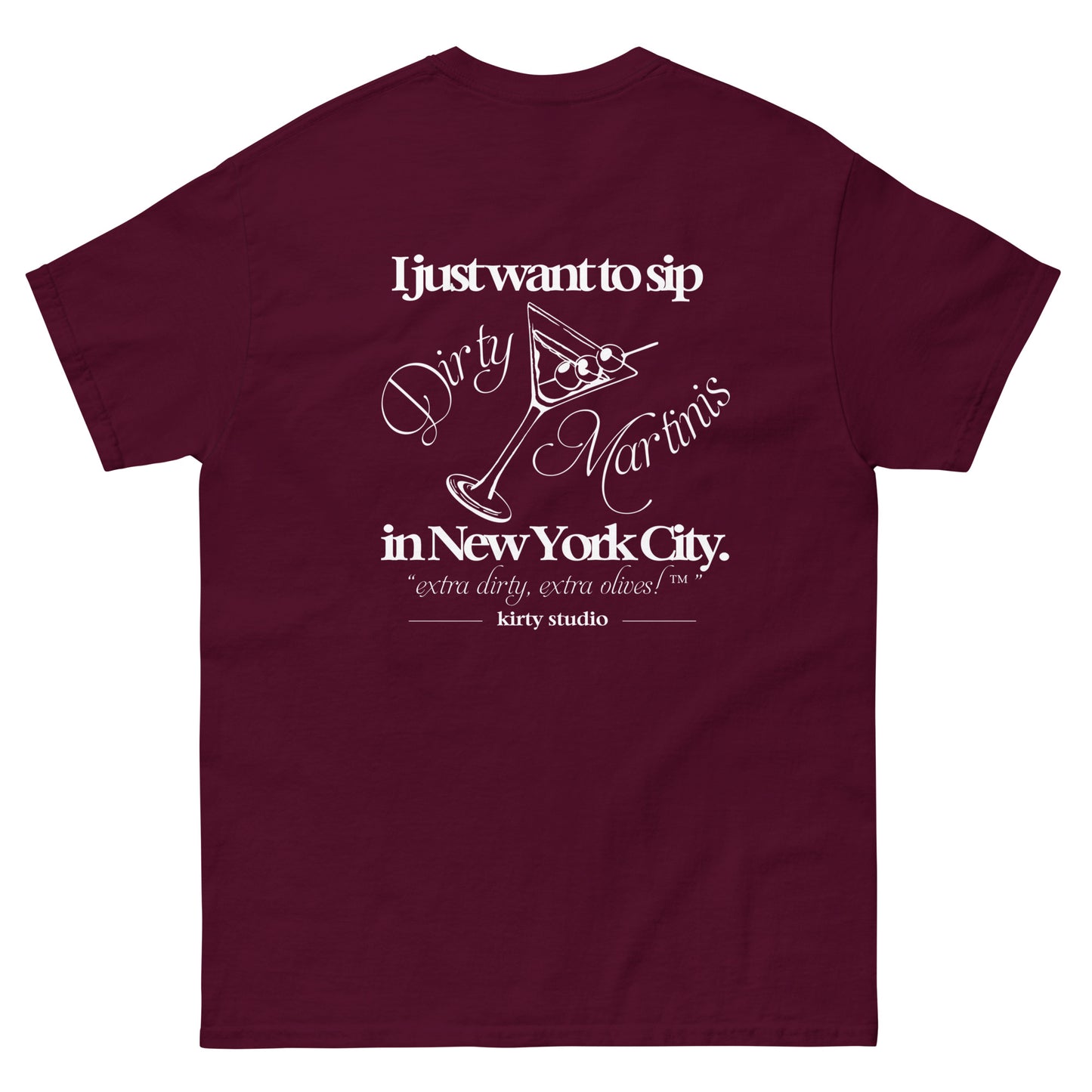 'NYC Dirty Martini' Tee
