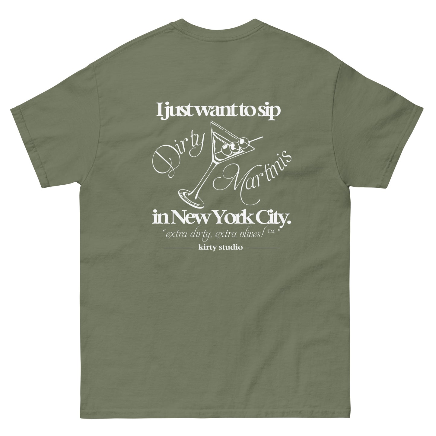 'NYC Dirty Martini' Tee