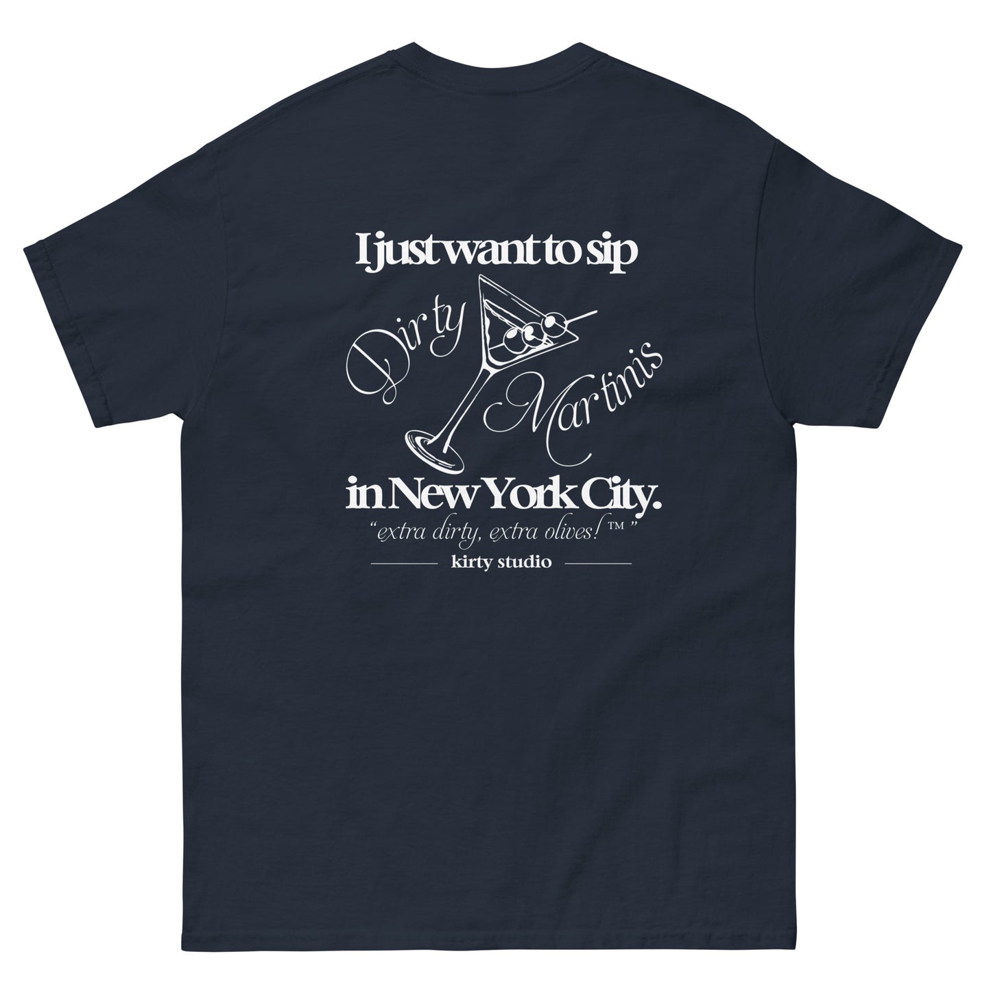 'NYC Dirty Martini' Tee