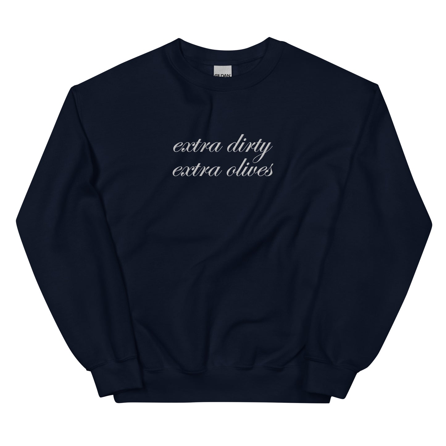 'Extra Dirty, Extra Olives'™ Sport Crew - Navy