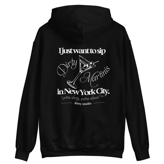 'NYC Dirty Martini' Unisex Sport Hoodie