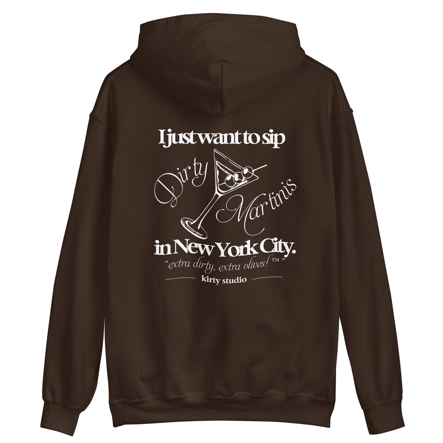 'NYC Dirty Martini' Unisex Sport Hoodie