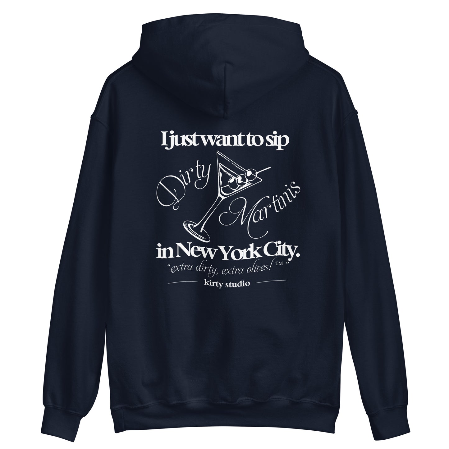 'NYC Dirty Martini' Unisex Sport Hoodie