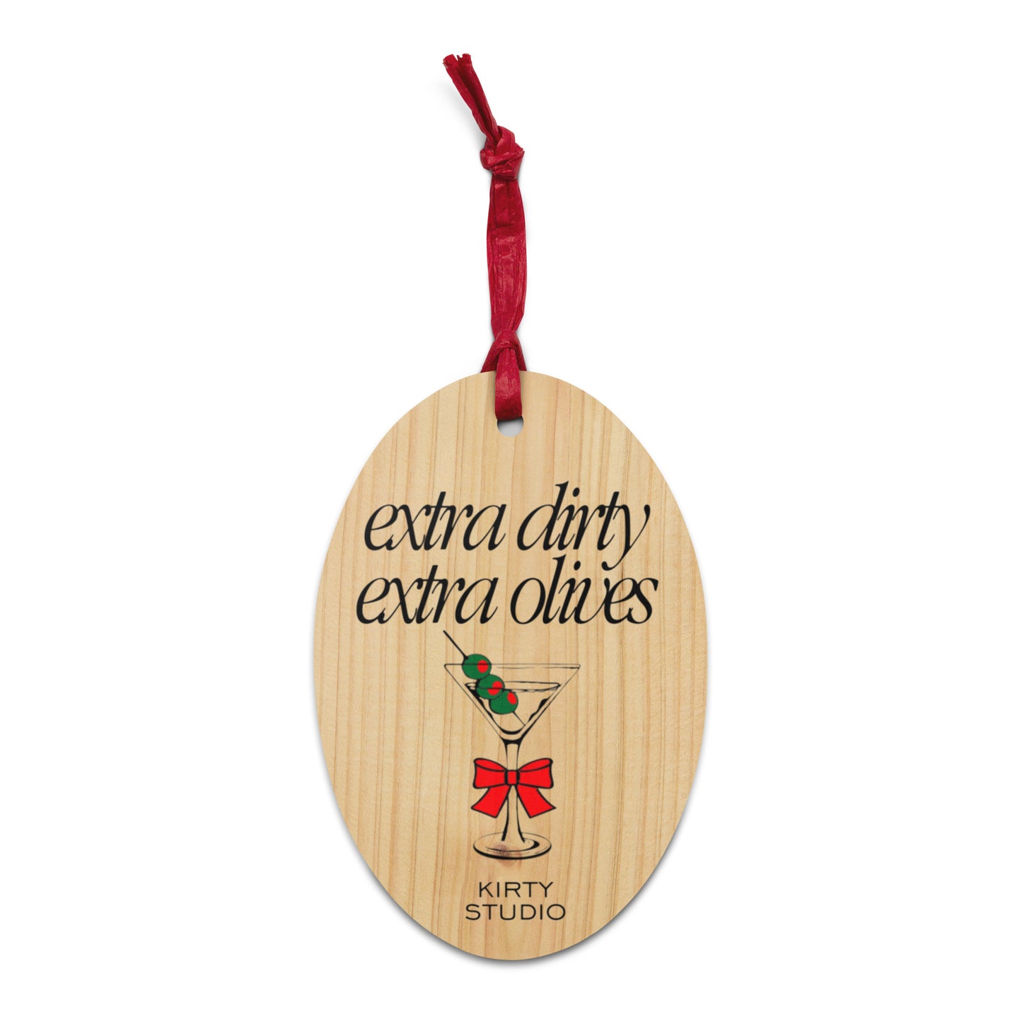 2023 Kirty Studio Hinoki Wood Ornament