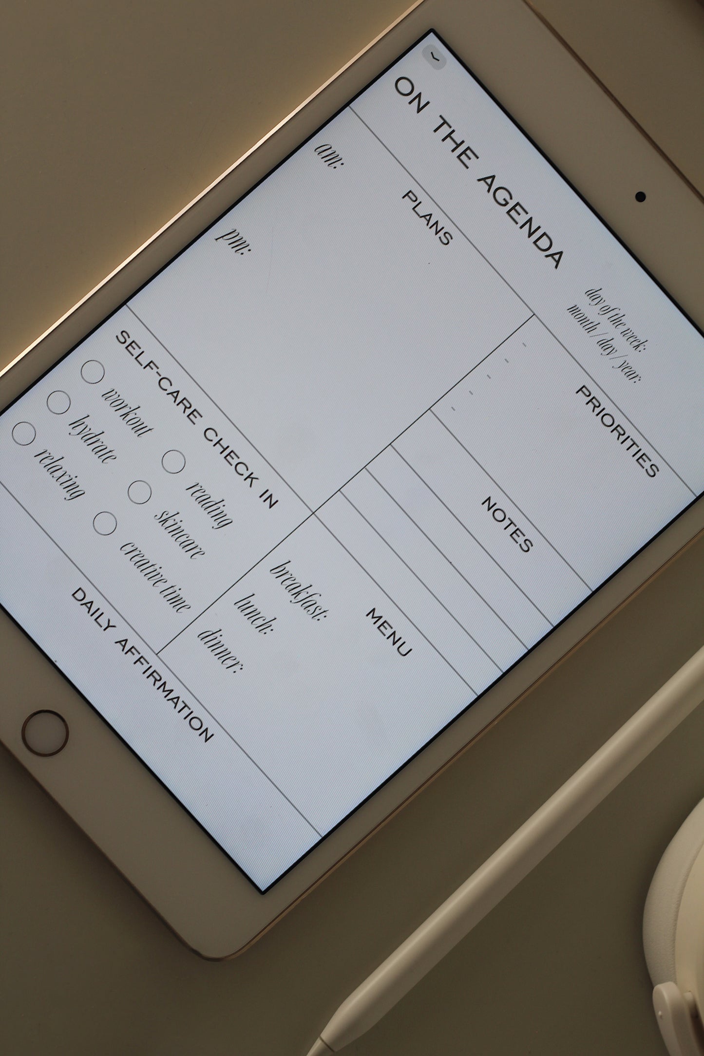 'Keeping It Together' Digital Planner