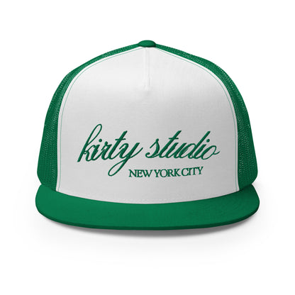 'Kirty Studio' Trucker Hat - Clover