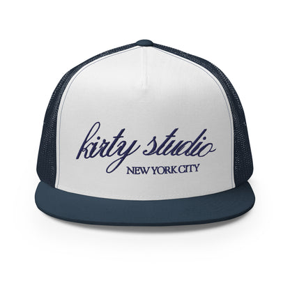 'Kirty Studio' Trucker Hat - Denim