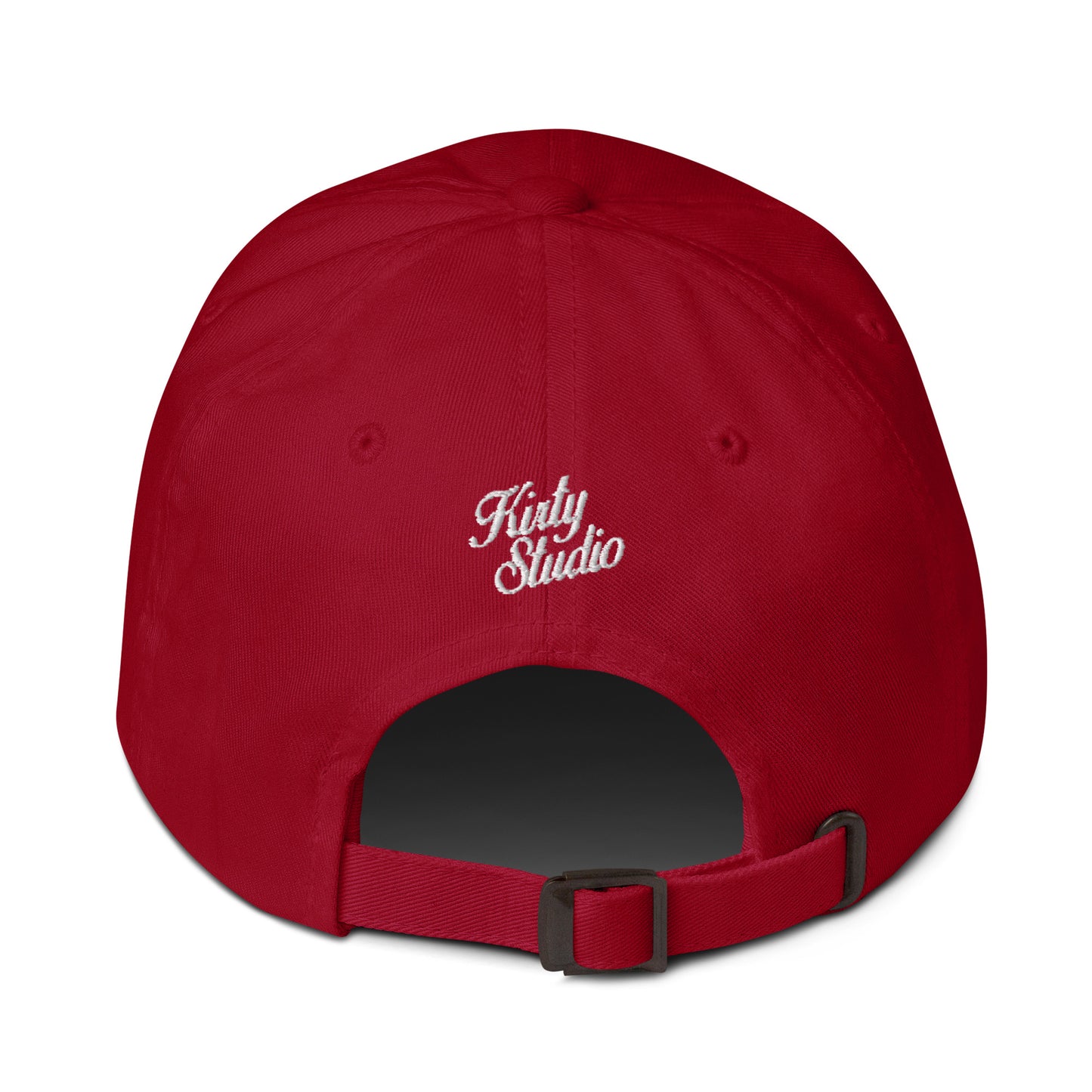 'Feeling Lucky' Dad Hat - Cherry