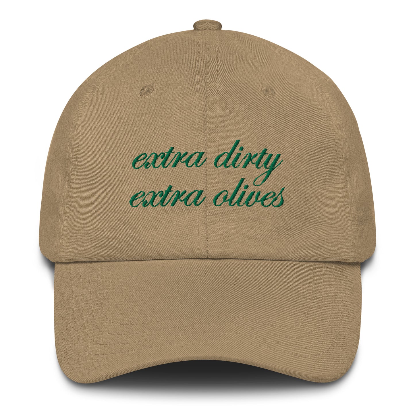 'Extra Dirty, Extra Olives'™ Dad Hat - Tan