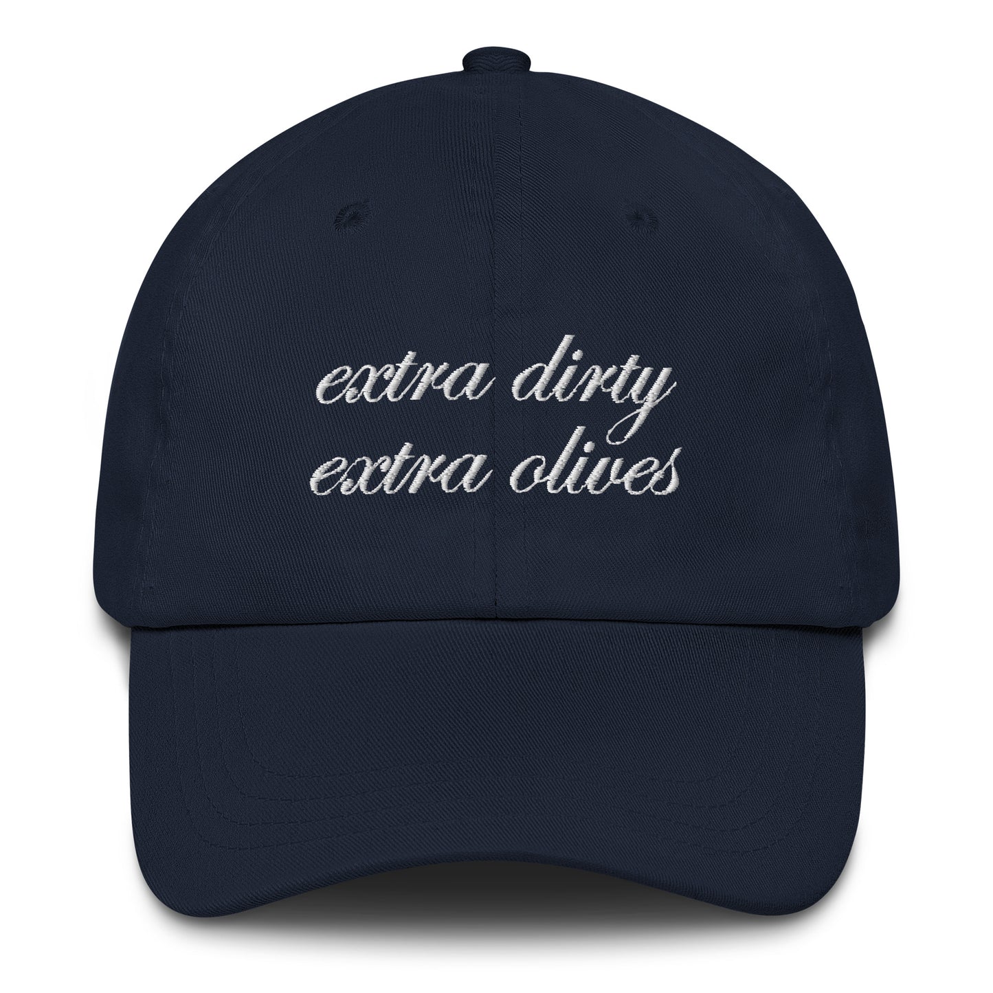 'Extra Dirty, Extra Olives'™ Dad Hat - Oxford