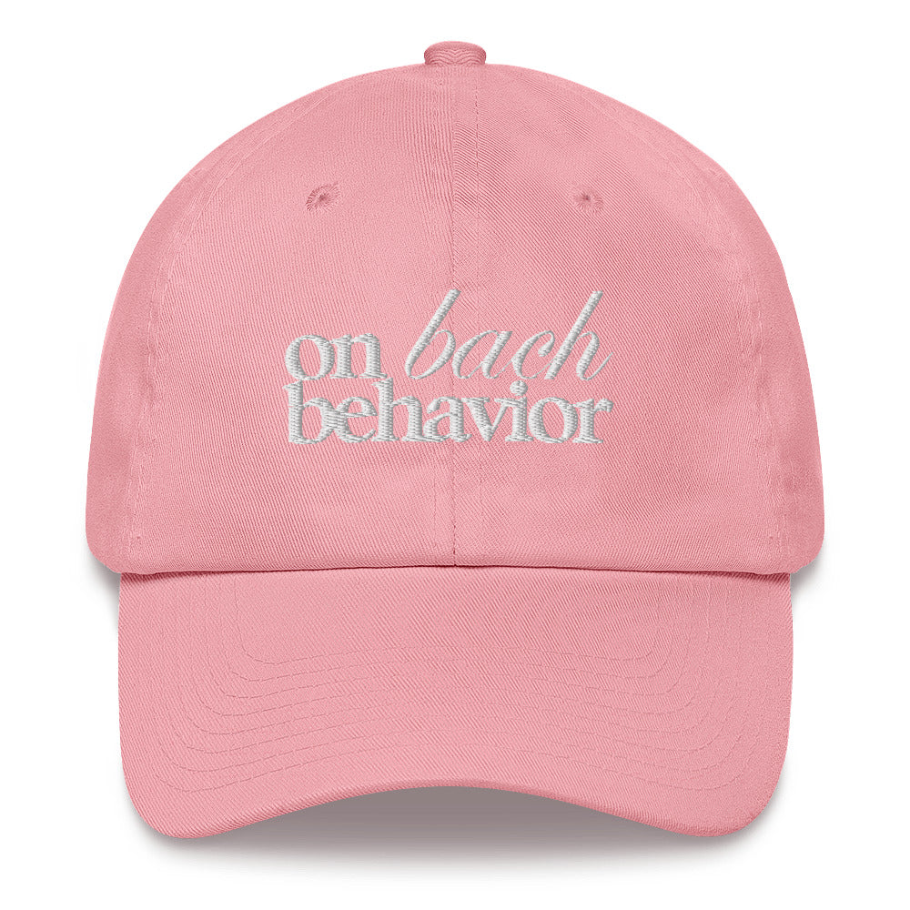 'On Bach Behavior' Dad Hat