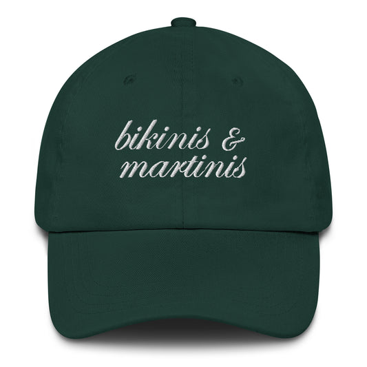 'Bikinis & Martinis' Dad Hat x @IsabellaPaone