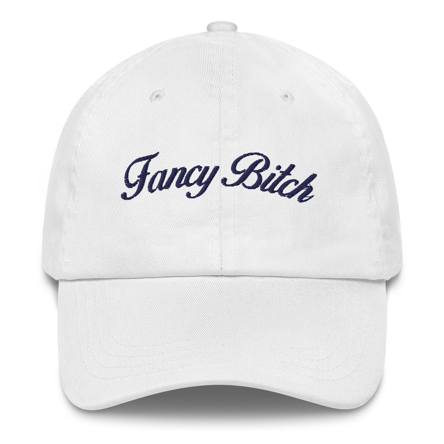 'Fancy Bitch' Dad Hat - Jet Blue