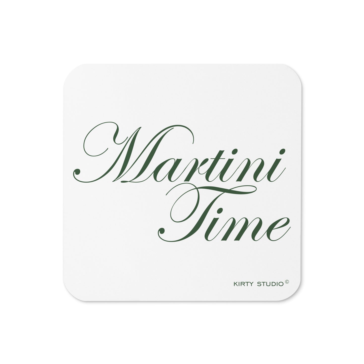 'Martini Time' Coaster