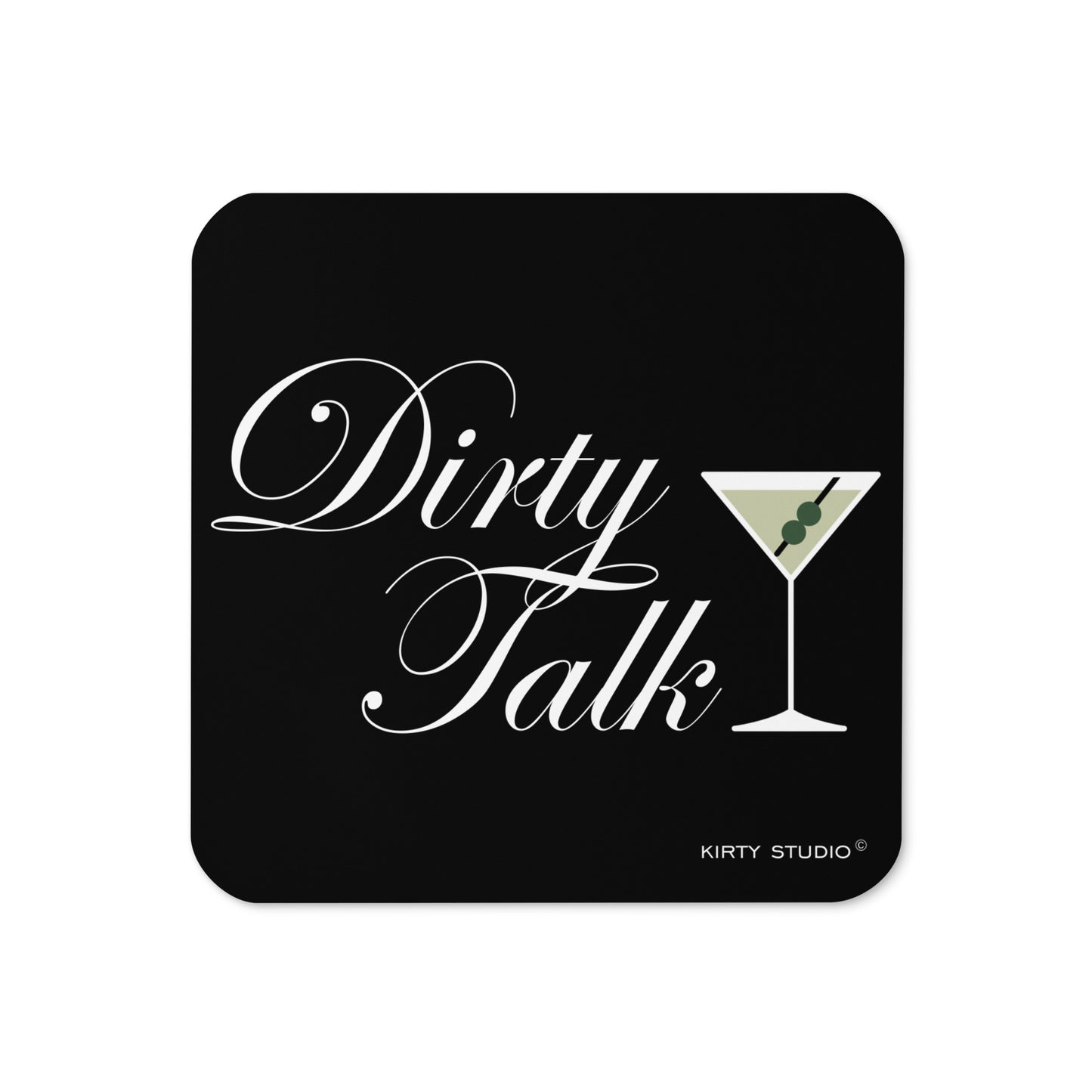 'Dirty Talk' Coaster