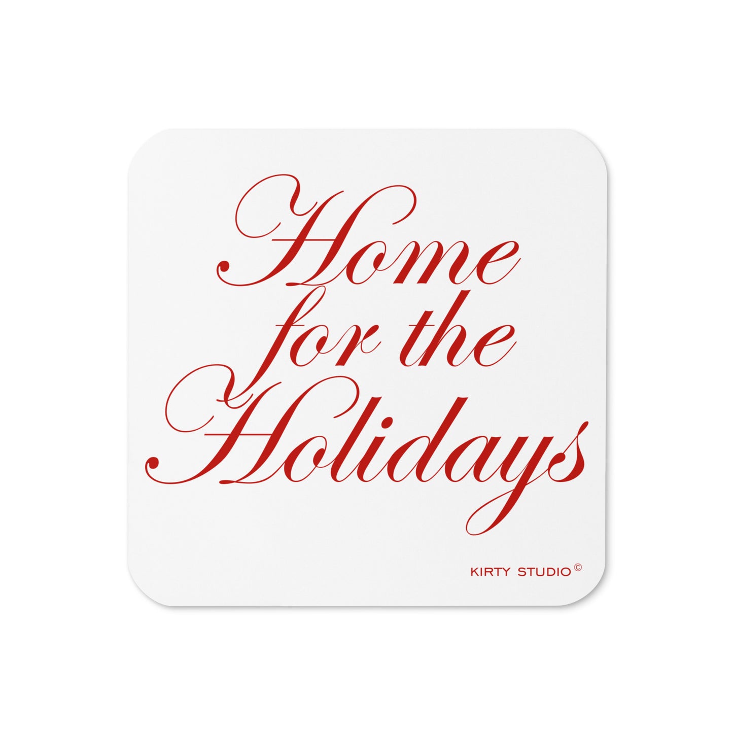 'Home for the Holidays' Coaster