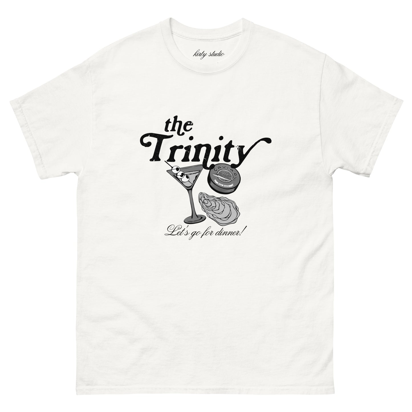 'The Trinity' Tee - Black & White