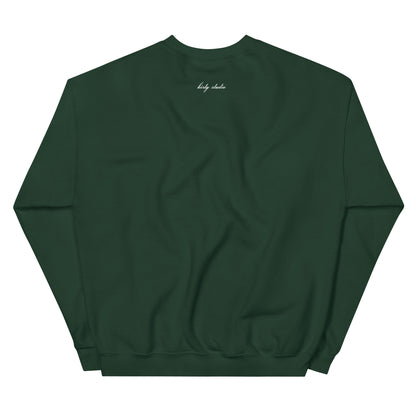 'Martini, Fries & Salad' Sport Crew - Polo Green