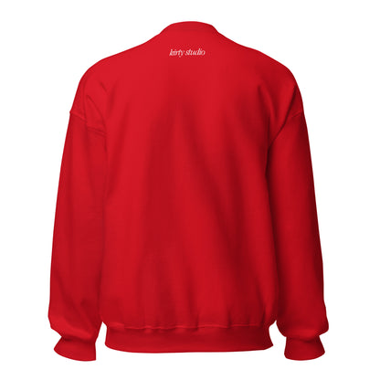 'Sweet, but Twisted' Sport Crew - Candy Red